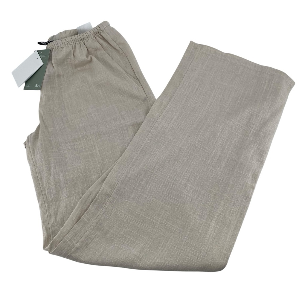 NWT H&M Divided Linen Blend Pants Women's Size XXS